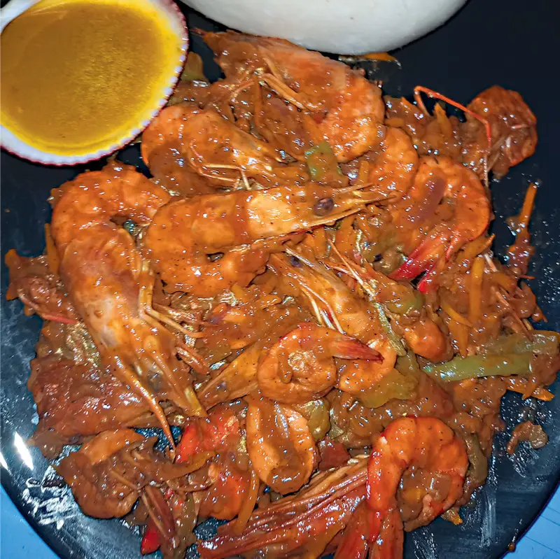 Rosti Prawns